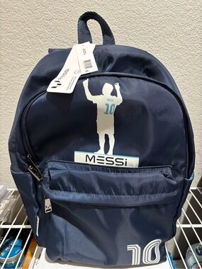 Messi Navy Blue Men’s Backpack – Team-Inspired Design #10 Soccer